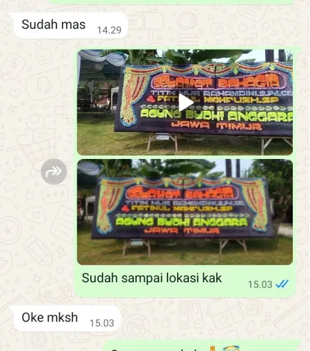 Pengiriman Papan Bunga Jatisari Jatiasih