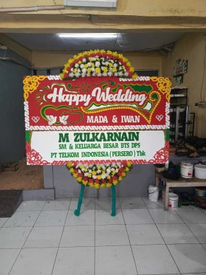 Papan Bunga di Jatisari Jatiasih