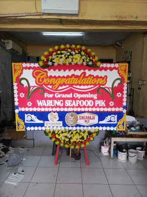 Papan Bunga di Jatisari Jatiasih