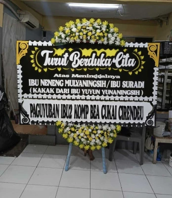 Papan Bunga di Jatisari Jatiasih