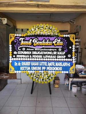 Papan Bunga di Jatisari Jatiasih